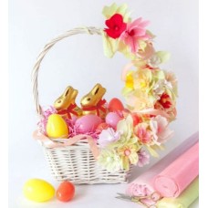 Pastel Easter Gift Basket